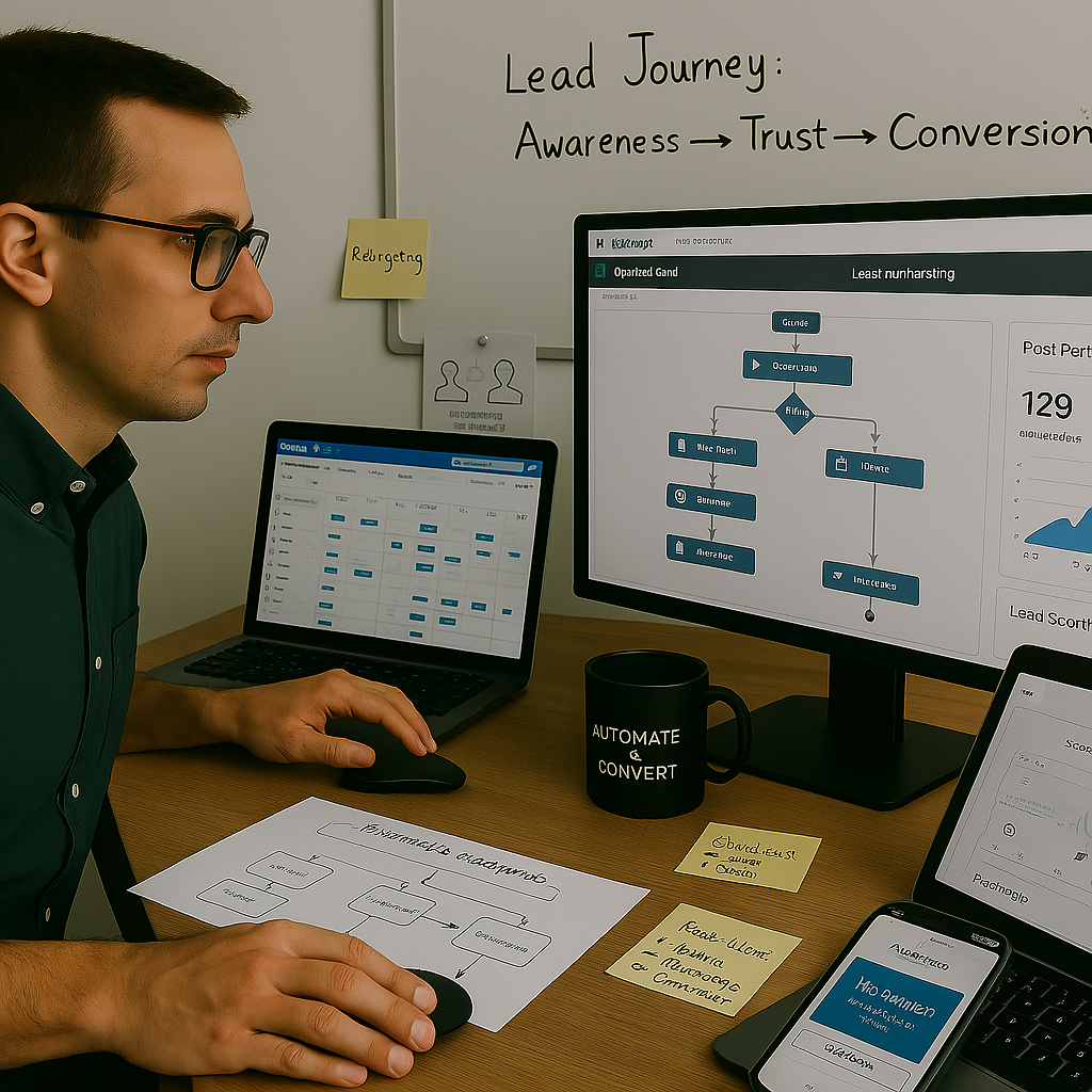 crm marketing automation expertin automatisierung mit herz hirn