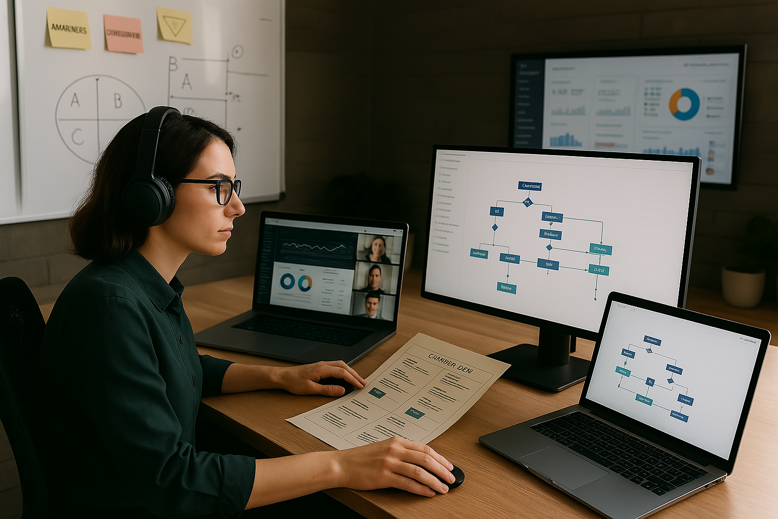 it marketingmanagerin die strateginnen im hintergrund